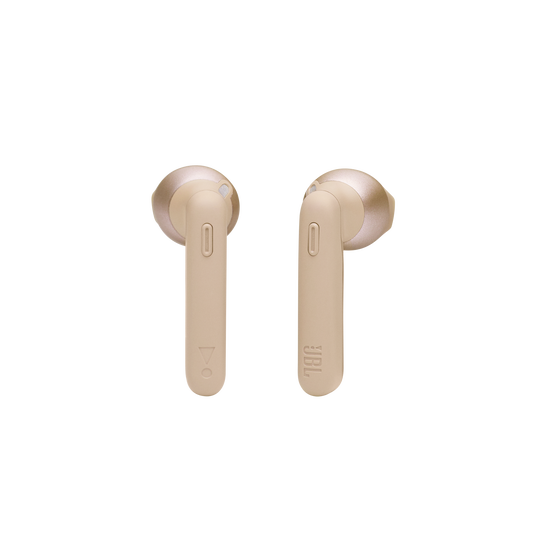 JBL Tune 225TWS - Gold - True wireless earbuds - Front